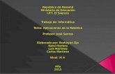 República de Panamá Ministerio de Educación I.P.T. El Silencio Trabajo de: Informática Tema: Aplicaciones de la Robótica Profesor: José Santos Elaborado.