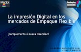 La impresión Digital en los mercados de Empaque Flexible ¿complemento ó nueva dirección? GILBERTO RODRIGUEZ LEAL CONVER MEXICO.