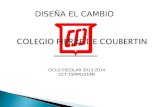 CICLO ESCOLAR 2013-2014 CCT 15PPR2219N DISEÑA EL CAMBIO.