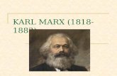 KARL MARX (1818-1883). INTRODUCCIÓN Karl Marx (1818-1883) fue un filósofo, historiador, sociólogo y economista socialista alemán de origen judío. Padre.