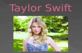 Su nombre completo es Taylor Alison Swift, Es cantante, actriz y compositora estadunidense, tiene 22 años; nació el 13 de diciembre de 1989.  Su mayor.