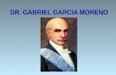 DR. GABRIEL GARCIA MORENO 1. LA REPUBLICA CRISTIANA n 1860 Asume el poder García Moreno hasta 1875. n Crecimiento acelerado de la exportaciones. n Constituye.