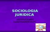 SOCIOLOGIA JURIDICA INSTITUCIONES GUBERNAMENTALES.