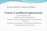 Caso Clínico: Falla Cardiaca Curso Cardiorrespiratorio Coordinado por CARLOS JOSE JARAMILLO Profesor Titular Departamento de Medicina Interna Sección Cardiología,