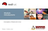 Linux1 Modulo Introductorio Conceptos e Historia de Linux Relator : Cristian Leiva.