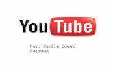 Por: Camila Duque Carmona. Introducción ¿Qué es YouTube? ¿Quién creo YouTube? ¿Para que sirve YouTube? Ventajas y Desventajas. Usos y Aplicaciones. Conclusiones.