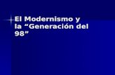 El Modernismo y la “Generación del 98”. Adelantos tecnológicos: la modernidad El cinematógrafo El cinematógrafo El automóvil El automóvil El teléfono.