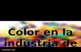 Color en la industria de dulces Ginnolette Ortiz.