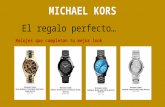 El regalo perfecto… Relojes que completan tu mejor look.