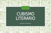 CUBISMO LITERARIO Ejemplos de Caligramas. Trabajo para nota parcial n° 2 Busca una canción en español o un poema que te guste Identifica el tema principal.
