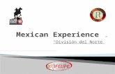 “División del Norte”.  El proyecto Mexican Experience North Siders es la continuación del proyecto Mexican Experience creado por del distrito 4170 quienes.