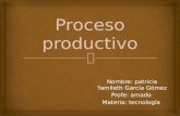 Nombre: patricia Yamileth García Gómez Profe: amado Materia: tecnología.