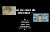 Los peligros de ahogarse!! By: Miguel Molina Angel Calderon Yolanda Garcia Johanna Vasques Spanish 2B Ms. Prado 1-29-13.