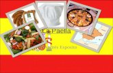 La Paella Por Andrés Esposito. Que es la Paella? Paella es una plata tradicional, que consiste de tipas diferentes de recetas. Normalmente, hay tres recetas.