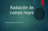 Radiación de cuerpo negro JAVIER ALEJANDRO CASTRO GARCIA.