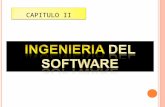 CAPITULO II 1. EL PROCESO definimos un proceso de software como un marco de trabajo de las tareas que se requieren para construir software de alta calidad.