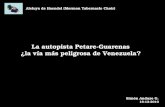 La autopista Petare-Guarenas ¿la vía más peligrosa de Venezuela? Simón Anduze G. 16-12-2010 Aleluya de Haendel (Mormon Tabernacle Choir)