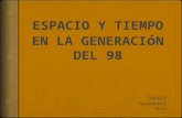 Problemática: ¿Qué ideas relacionadas con el espacio y el tiempo, reflejaba Azorín en sus obras respecto al concepto de España?
