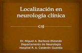 Dr. Miguel A. Barboza Elizondo Departamento de Neurología Hospital R. A. Calderón Guardia.