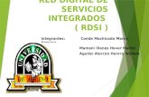 RED DIGITAL DE SERVICIOS INTEGRADOS ( RDSI ) Integrantes: Conde Machicado Marco Antonio Mamani Illanes Hever Martin Aguilar Alarcon Henrry Wyllem.