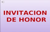 INVITACION DE HONOR. Misa de Honras SABADO 14 DE Mayo HORAS 6.00 PM IGLESIA SAN ALFONSO MARIA DE LIGORIO SANTA ANITA Costado de I.E. José Antonio Encinas.