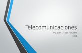 Telecomunicaciones Ing. Juan J. Salas Fukutake 2014.