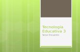 Tecnología Educativa 3 Tercer Encuentro. Planificación Comunicación efectiva QUÉA QUIÉNPARA QUÉCÓMO Nivel metalingüístico Nivel metacomunicativo RECURSOS.