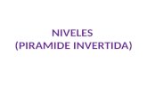 NIVELES (PIRAMIDE INVERTIDA). Nivel básico de utilización de la estructura de pirámide invertida : texto lineal colocado en una misma página Web.
