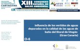 Influencia de los vertidos de aguas depuradas en la calidad de las aguas de baño del litoral de Mogán (Gran Canaria) Servicio de Sanidad Ambiental Dirección.