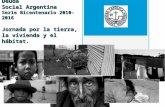 Observatorio de la Deuda Social Argentina Serie Bicentenario 2010-2016 Jornada por la tierra, la vivienda y el hábitat.