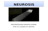 NEUROSISNEUROSIS PSICOPATOLOGIA NFANTO JUVENIL Prof. Lic. Leandro M. Sánchez.