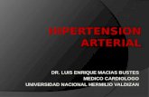 DR. LUIS ENRIQUE MACIAS BUSTES MEDICO CARDIOLOGO UNIVERSIDAD NACIONAL HERMILIO VALDIZAN.