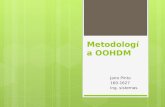 Metodología OOHDM Jairo Pinto 160-1627 Ing. sistemas.