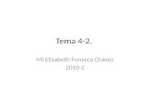 Tema 4-2. MI Elizabeth Fonseca Chávez 2010-2. BASES DE NUMERACION CONTANDO EN: