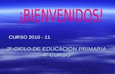 2º CICLO DE EDUCACIÓN PRIMARIA 4º CURSO CURSO 2010 - 11.