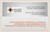 Conformación de Semilleros en el área de matemáticas, para estudiantes de las instituciones educativas oficiales de la comuna 5 FACULTAD DE EDUCACIÓN Área.