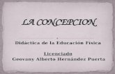 Didáctica de la Educación Física Licenciado Geovany Alberto Hernández Puerta.