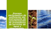 Proceso participativo de unificación del instrumento de caracterización de prestadores de servicios de agua y saneamiento Managua, junio de 2015.