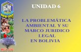 LA PROBLEMÁTICA AMBIENTAL Y SU MARCO JURIDICO LEGAL EN BOLIVIA.