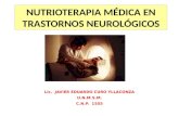 NUTRIOTERAPIA MÉDICA EN TRASTORNOS NEUROLÓGICOS Lic. JAVIER EDUARDO CURO YLLACONZA U.N.M.S.M. C.N.P. 1555.