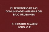 EL TERRITORIO DE LAS COMUNIDADES AISLADAS DEL BAJO URUBAMBA P. RICARDO ALVAREZ LOBO, O.P.