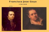 Francisco Jose Goya 1746-1828 1773 1815. Francisco Jose Goya Fuendetodos - Aragon.