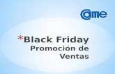¿Qué es el Black Friday? Es un evento de promoción de ventas, en el cual los comercios adheridos ofrecen descuentos importantes (hasta 70%) para liquidar.