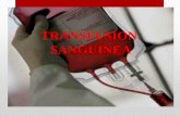 La transfusión sanguínea reemplaza de forma rápida la capacidad de la sangre para transportar oxigeno El objetivo de las transfusiones sanguíneas depende.