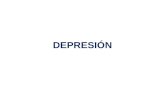 DEPRESIÓN. Depresión Cuadro de melancolía y tristeza, sostenido en el tiempo. Interfiere con la vida normal. La depresión es una enfermedad común pero.