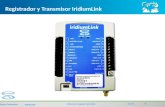3/3/15‹#› IridiumLink Logging Transmitter Sutron Corporationsutron.com Registrador y Transmisor IridiumLink.