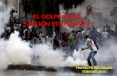 EL GOLPE SUAVE ¿ACCIÓN ESTUDIANTIL? PROYECTO SOCIALISTA FEBRERO 2014.