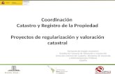 Brasília, Brasil – 2015 Coordinación Catastro y Registro de la Propiedad Proyectos de regularización y valoración catastral Fernando de Aragón Amunárriz.