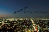 MEXICO CITY! BY: TYLER, TODD, AND ZACK. Nostros vamos a pie al parque Alameda Central.