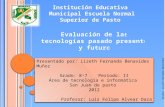 Presentado por: Lizeth Fernanda Benavides Muñoz Grado: 8-7 Periodo: II Área de tecnología e informática San Juan de pasto 2012 Profesor: Luis Felipe Alvear.